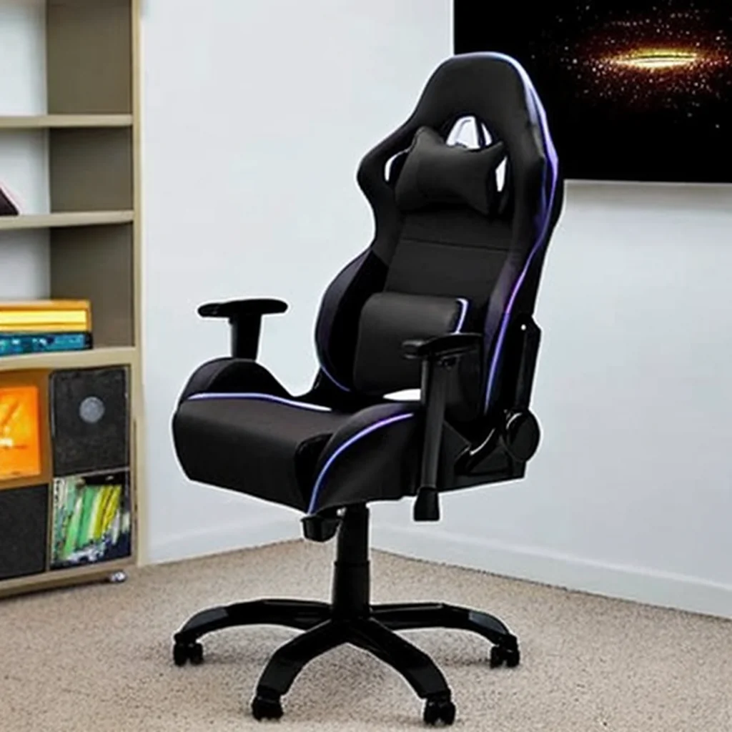 Artistic representation for I review gaming chairs for a living and these are 5 features to look for. Here are some potential titles: * **5 Crucial Features to Look for in a