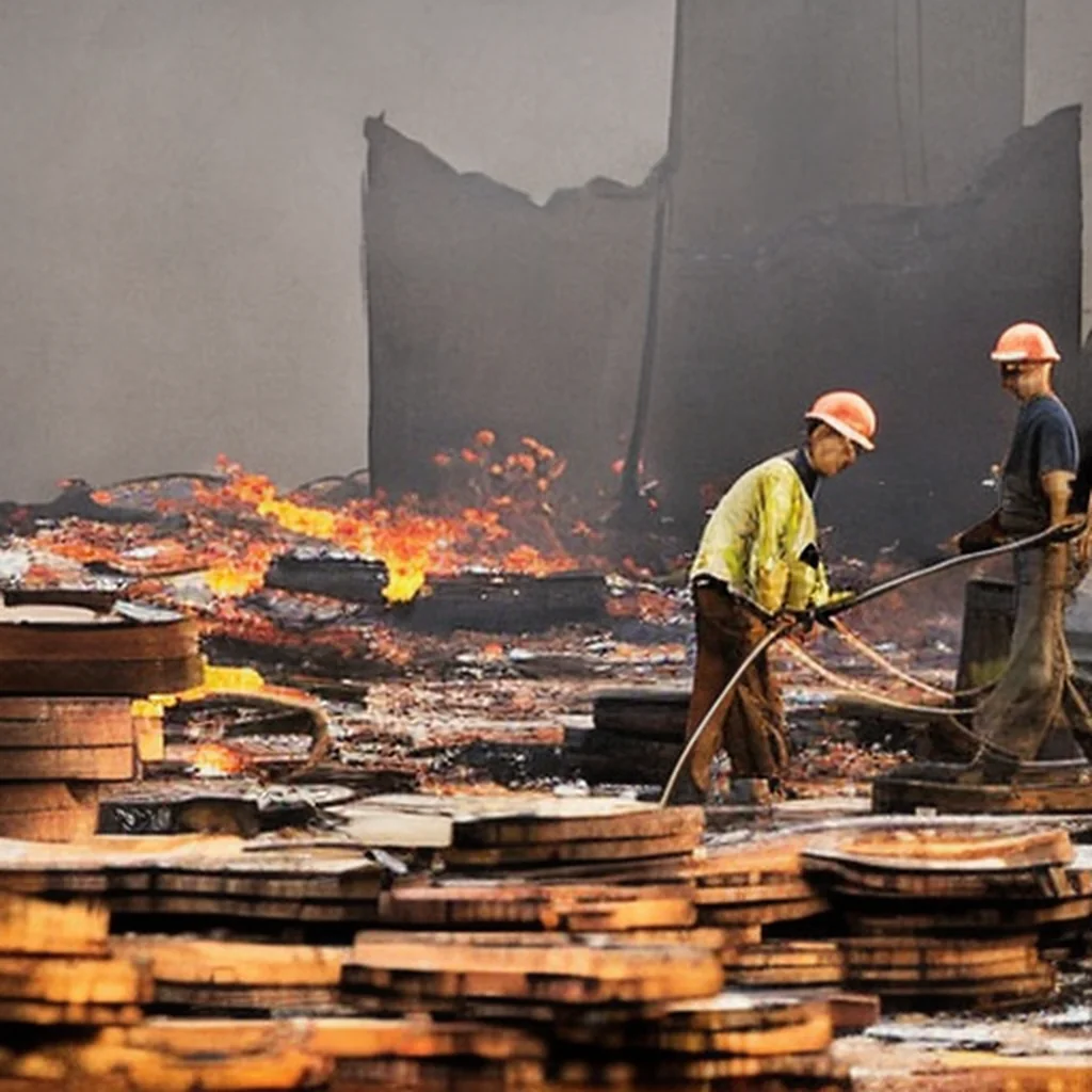 Artistic representation for Labour work - life balance policy gives power back to nation burnt out workers