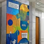 Read more about the article A mural honoring scientists hung in Pfizer NYC lobby for 60 years . Now it up for grabs.