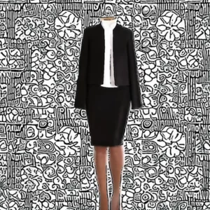Read more about the article Sell , sell , sell : corporate styling breaks out of the office and into fashion.