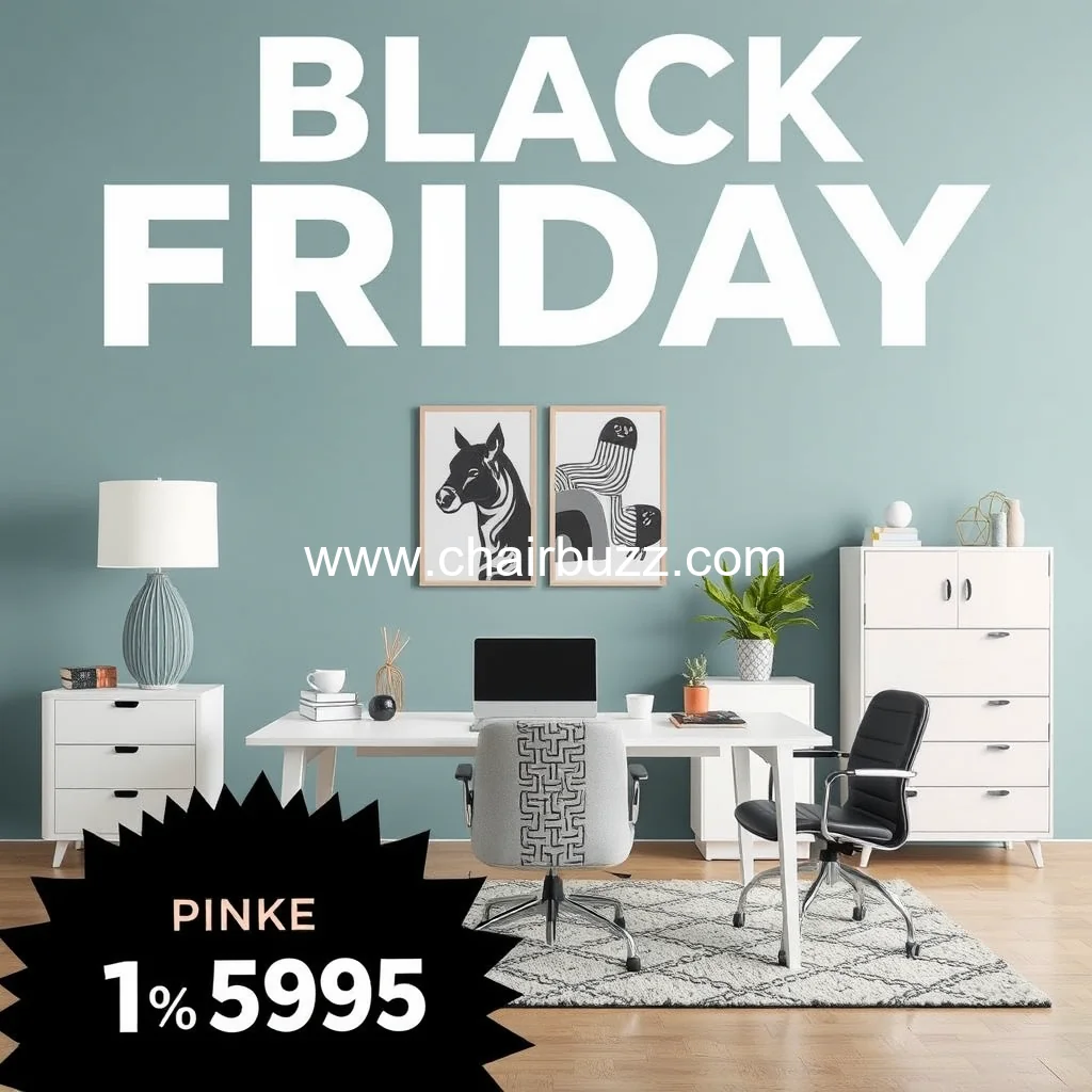 Artistic representation for Unveil black friday deals: prime office furniture on sale!