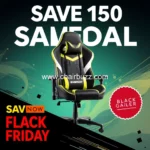 Read more about the article Save 155 on a top  rated gaming chair over Black Friday with our exclusive coupon code