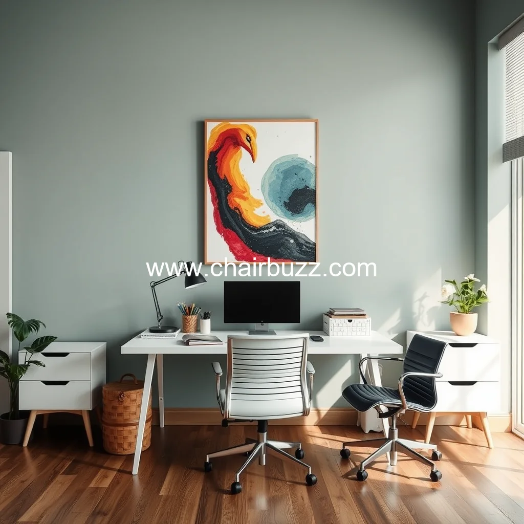 Artistic representation for Best office chairs and study desks to transform your workspace for comfort style and efficiency
