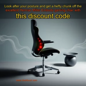 Artistic representation for Look after your posture and get a hefty chunk off the excellent Herman Miller Embody gaming chair with this discount code