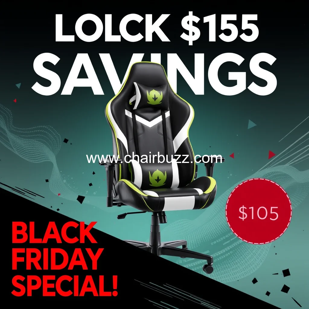 You are currently viewing Unlock $155 savings on elite gaming chair – black friday special!