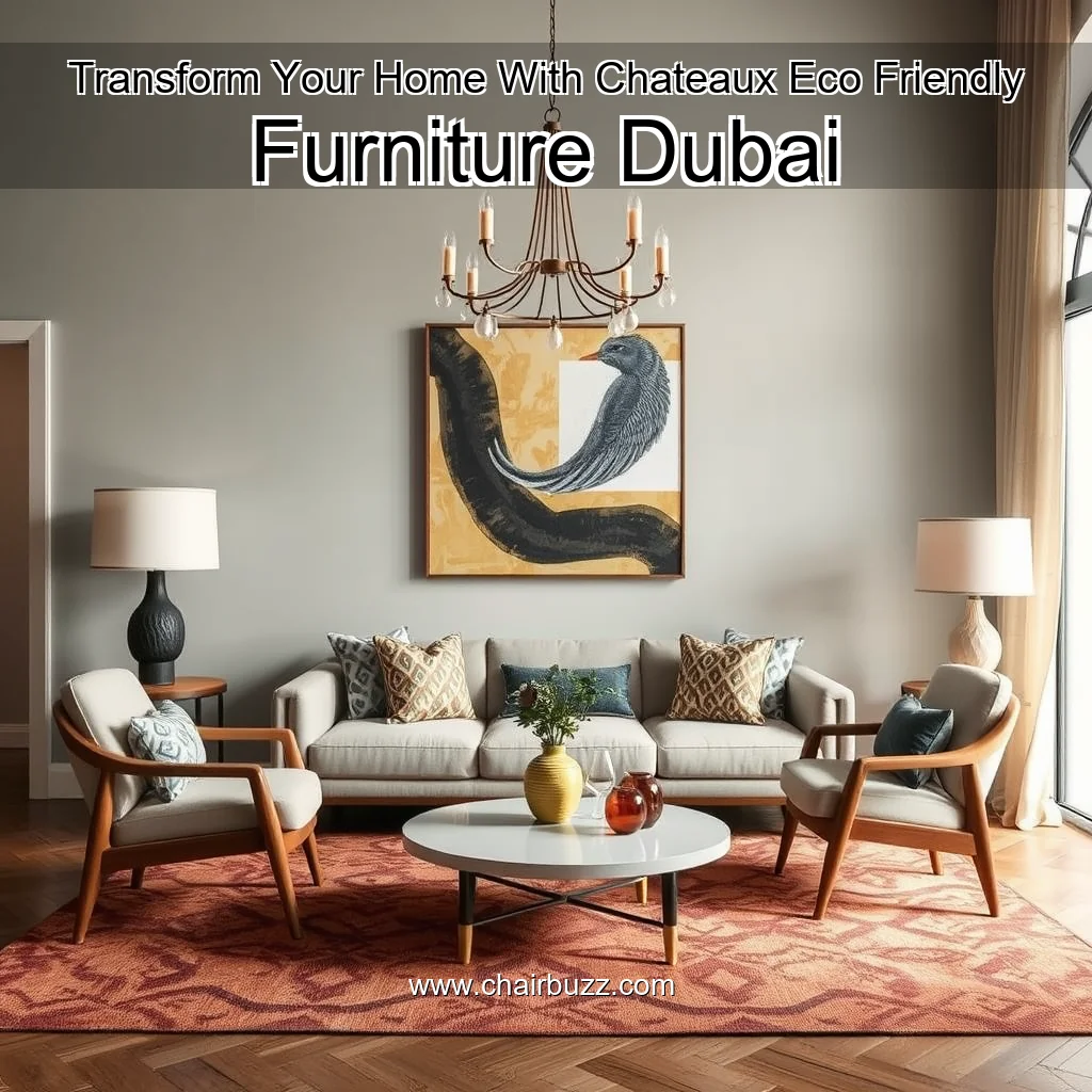 You are currently viewing Transform Your Home With Chateaux Eco  Friendly Furniture  Dubai