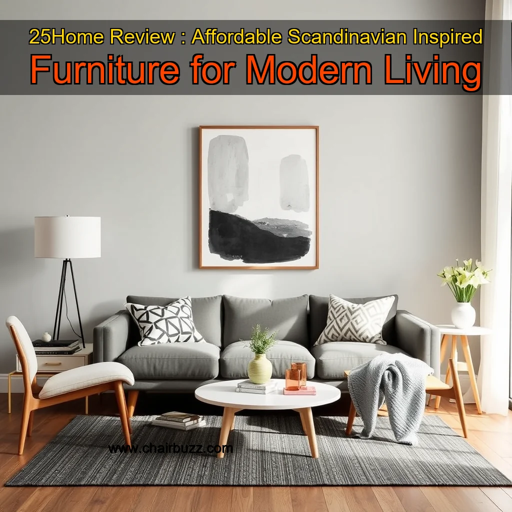 You are currently viewing 25Home Review : Affordable Scandinavian  Inspired Furniture for Modern Living