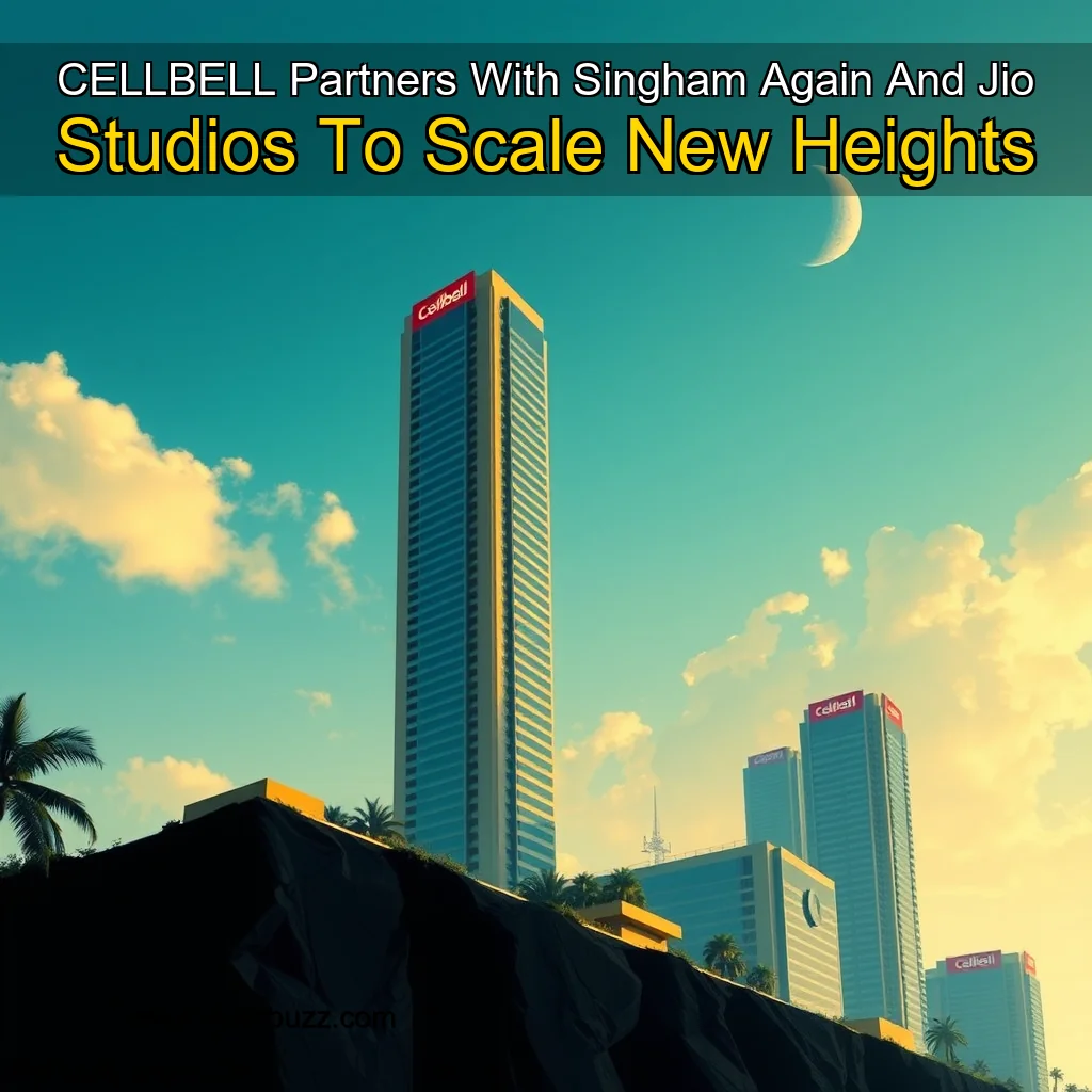 You are currently viewing CELLBELL Partners With Singham Again And Jio Studios To Scale New Heights