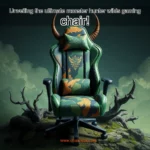 Read more about the article Unveiling the ultimate monster hunter wilds gaming chair!