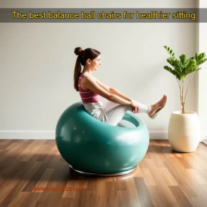 Artistic representation for The best balance ball chairs for healthier sitting