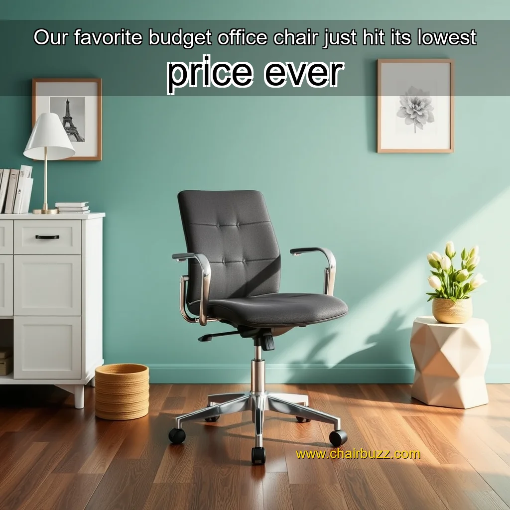 You are currently viewing Our favorite budget office chair just hit its lowest price ever