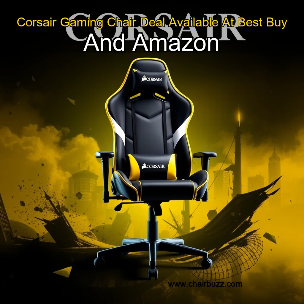 You are currently viewing Corsair Gaming Chair Deal Available At Best Buy And Amazon