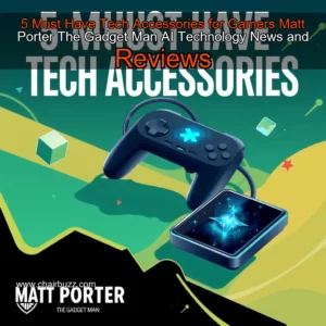 Artistic representation for 5 Must Have Tech Accessories for Gamers Matt Porter The Gadget Man AI Technology News and Reviews