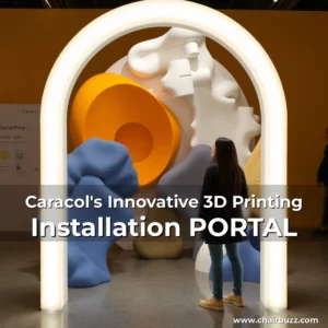 Artistic representation for Caracol's Innovative 3D Printing Installation PORTAL