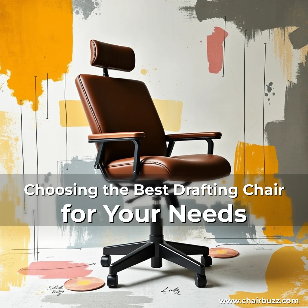You are currently viewing Choosing the Best Drafting Chair for Your Needs