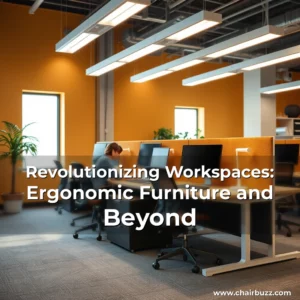 Artistic representation for Revolutionizing Workspaces: Ergonomic Furniture and Beyond