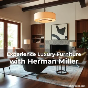 Artistic representation for Experience Luxury Furniture with Herman Miller