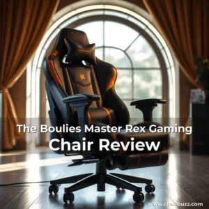 Artistic representation for The Boulies Master Rex Gaming Chair Review