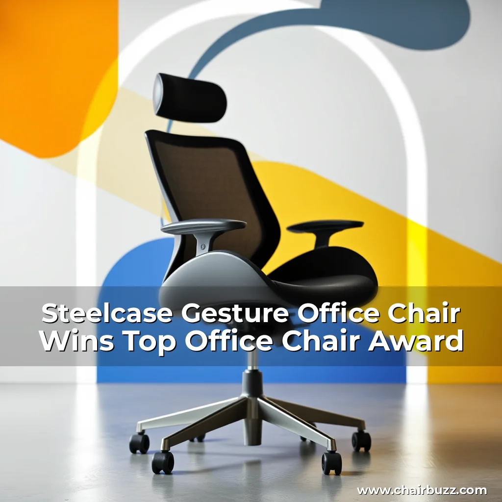 Artistic representation for Steelcase Gesture Office Chair Wins Top Office Chair Award