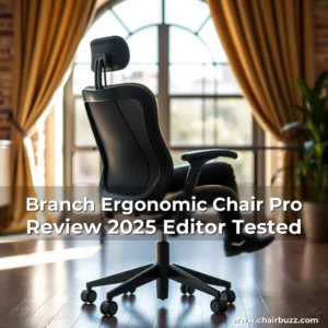 Artistic representation for Branch Ergonomic Chair Pro Review 2025 Editor Tested