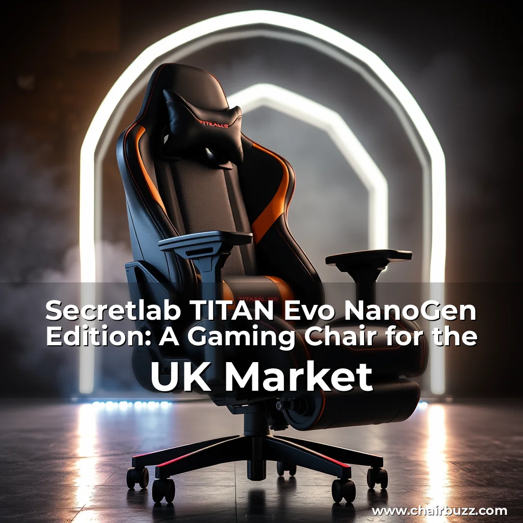 You are currently viewing Secretlab TITAN Evo NanoGen Edition: A Gaming Chair for the UK Market