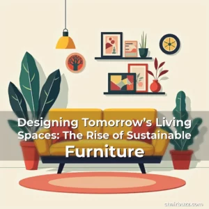 Read more about the article Designing Tomorrow’s Living Spaces: The Rise of Sustainable Furniture